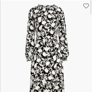 J. Crew Ruffle Neck Peasant Dress size 4